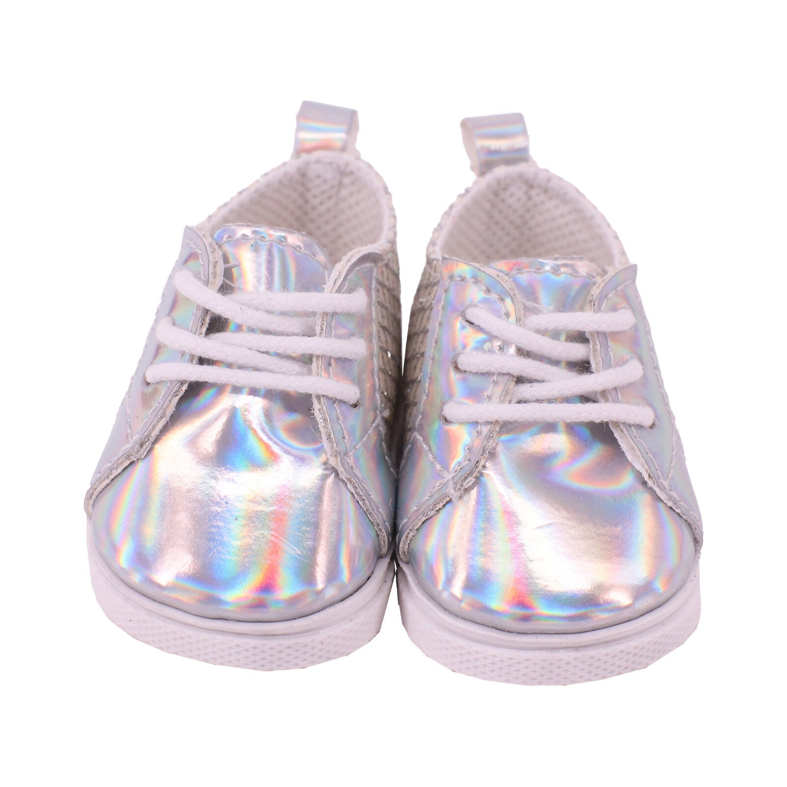 Golden Bow Tie Flats | Fits 18" Doll Outfit Shoes