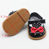 Cartoon Minnie-Style Leather Shoes for 18" Doll | Mary Jane Flats