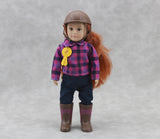 Lori Samanda 6" Riding Doll | Full Equestrian Outfit & Accessory Set