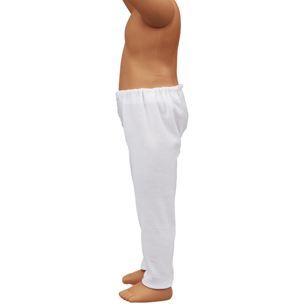 3-Color Tight Leggings for 18" Doll - White, Black & Pink