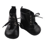 Multi-Color Lace-Up Boots | 18" Doll Shoes