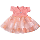 Gemstone & Lace Party Dress | 18" Doll Outfit