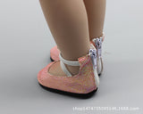 Sequin Princess Shoes | 18'' Doll Sparkling Footwear