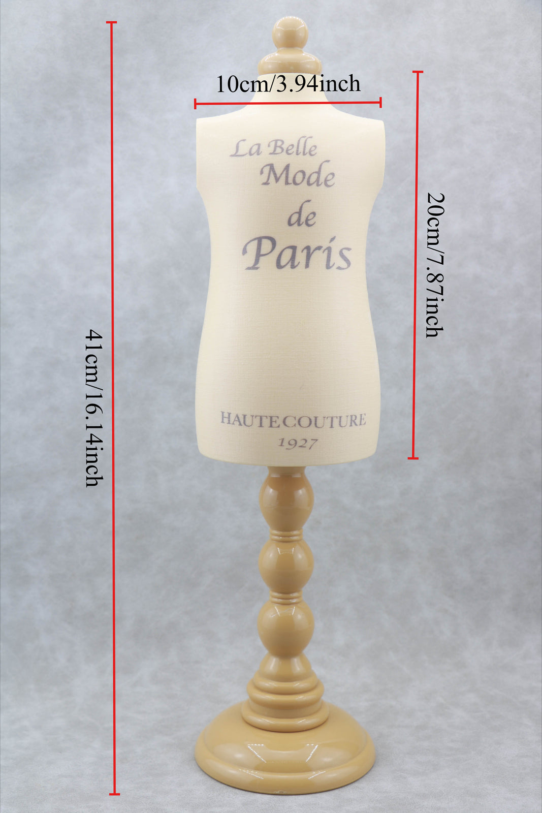Paris Dress Form Mannequin for 18" Doll Clothes