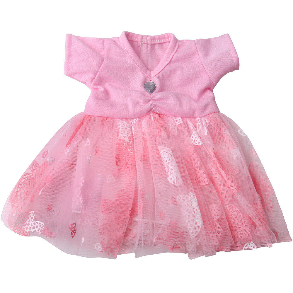 Gemstone & Lace Party Dress | 18" Doll Outfit