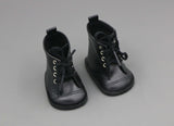 Black Lace-Up Combat Boots for 18"Doll shoes footwear