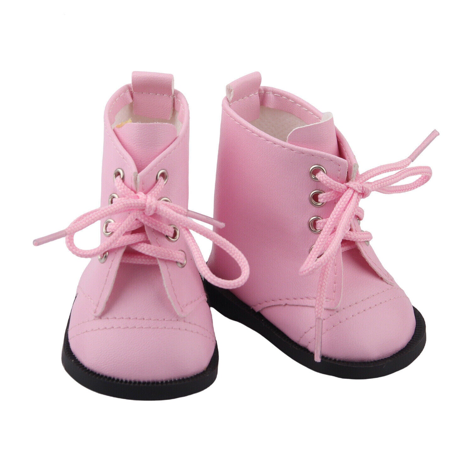 Multi-Color Lace-Up Boots | 18" Doll Shoes