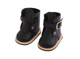 Buckle Ankle Boots made for 18'' doll shoes