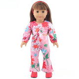 Flower Dance Floral Print 2-Piece Outfit | 18" Doll