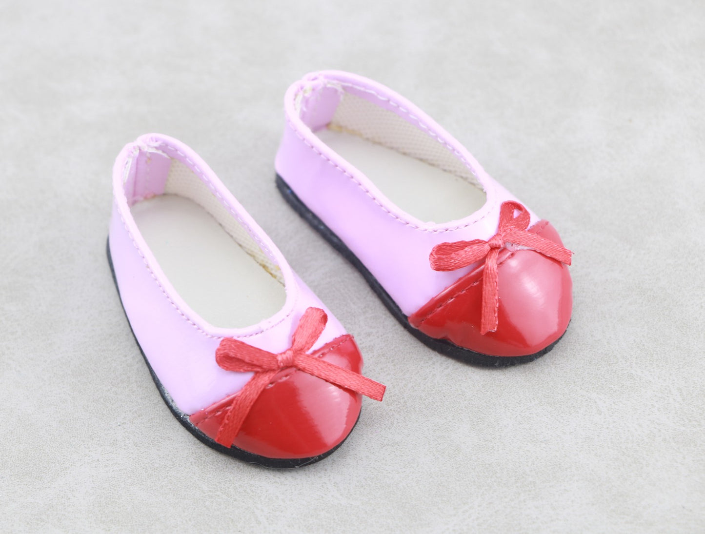 Sparkling Bow Tie Flats | 18" Doll Footwear