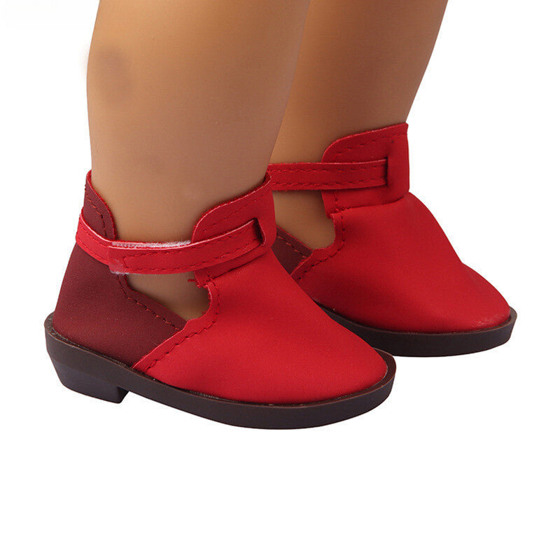 Colorful Doll Boots for 18"  Doll | Multi-Color Options