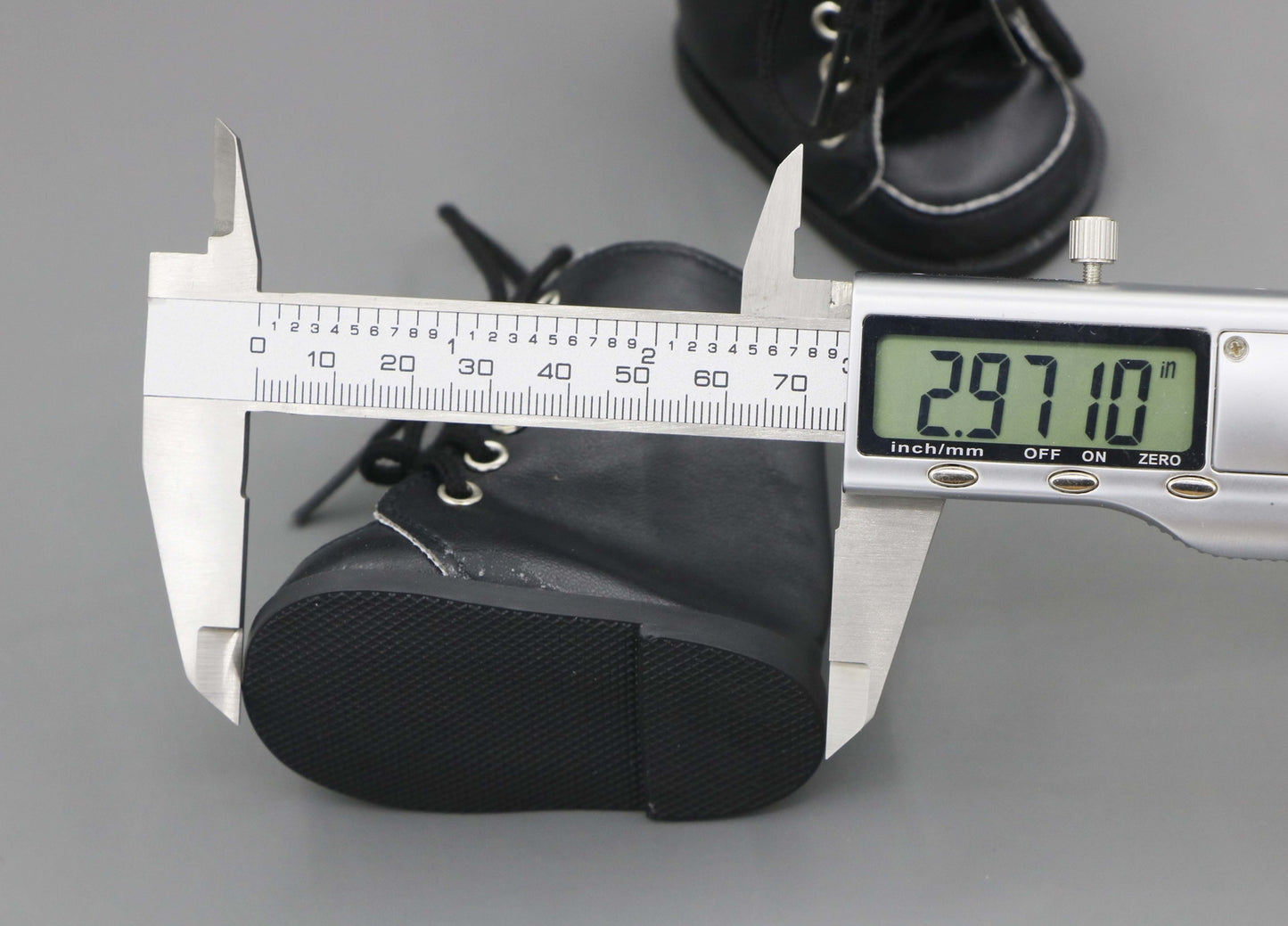 Black Leather Tie Boots for 18" Dolls