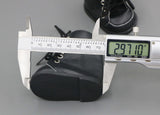 Black Leather Tie Boots for 18" Dolls