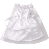 White Lace Wedding Dress & Veil for 18" Doll