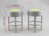 Our Generation Camper RV Stool 2-Pack | Blue Gray Replacement Doll Furniture