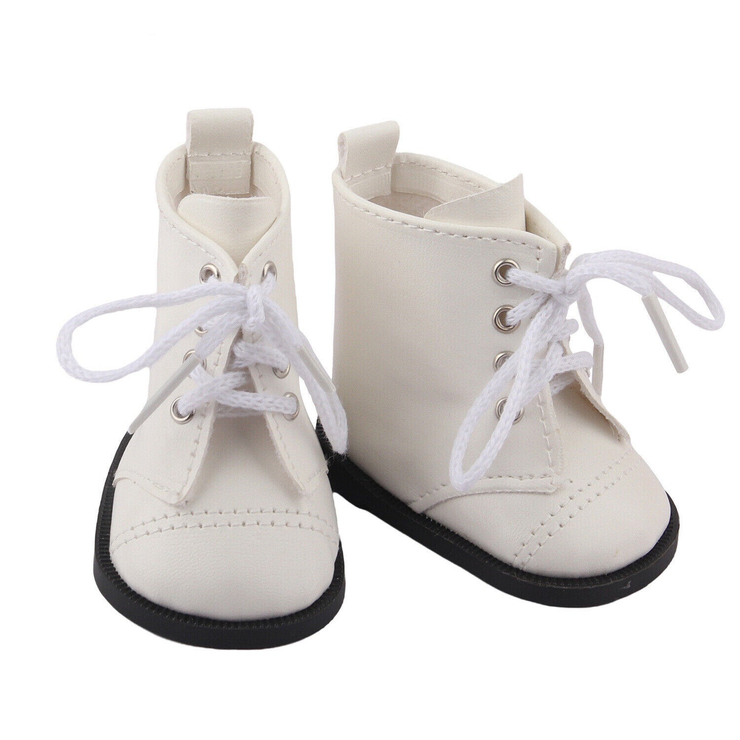 Multi-Color Lace-Up Boots | 18" Doll Shoes