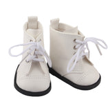 Multi-Color Lace-Up Boots | 18" Doll Shoes