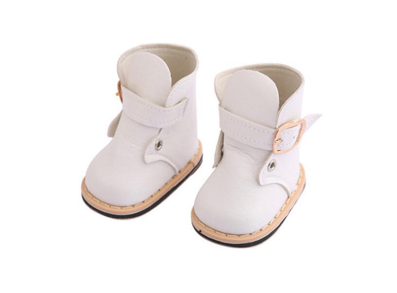 Buckle Ankle Boots made for 18'' doll shoes