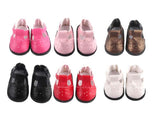 T-Strap Shoes for 18" Dolls (Multiple Colors)