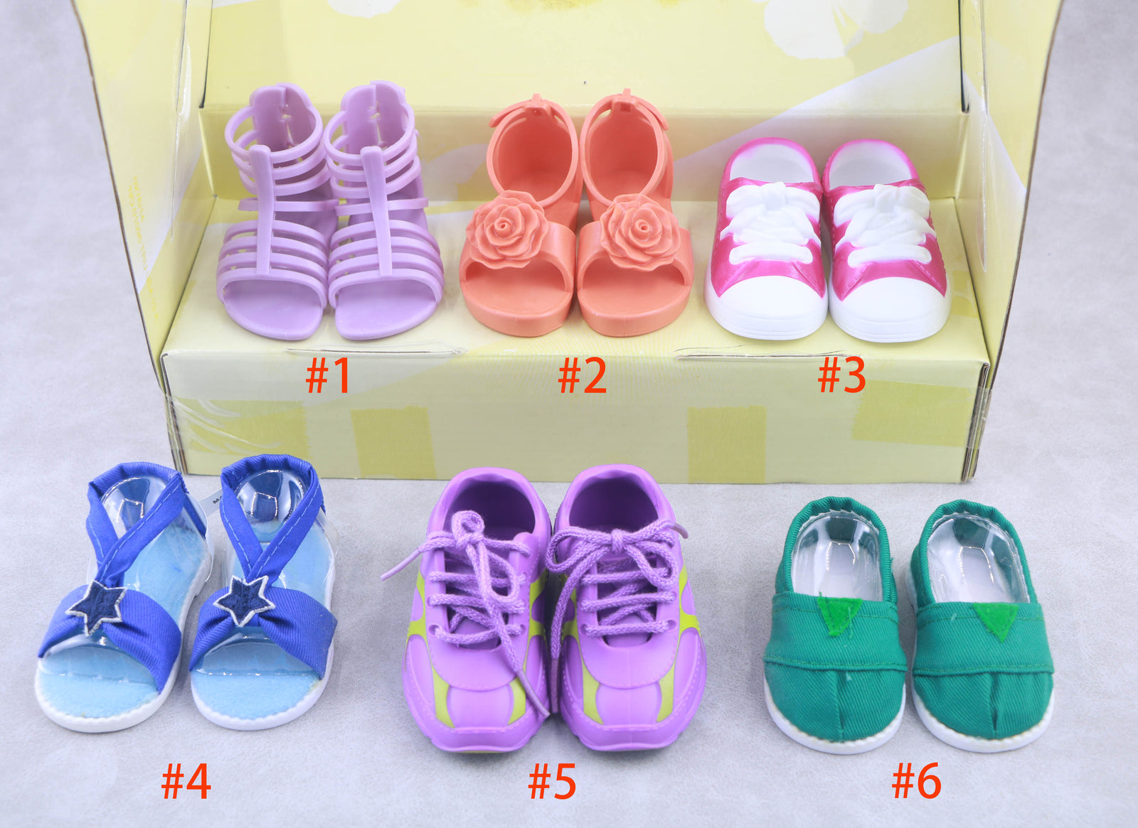 Journey Girl Assorted Shoes & Sandals | 18" Doll Compatible