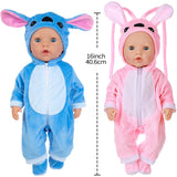 18" Doll Lilo & Stitch Costume & Shoes Set - Cute Angel & Stitch Outfit for Dolls Themed Doll Clothes
