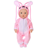 18" Doll Lilo & Stitch Costume & Shoes Set - Cute Angel & Stitch Outfit for Dolls Themed Doll Clothes