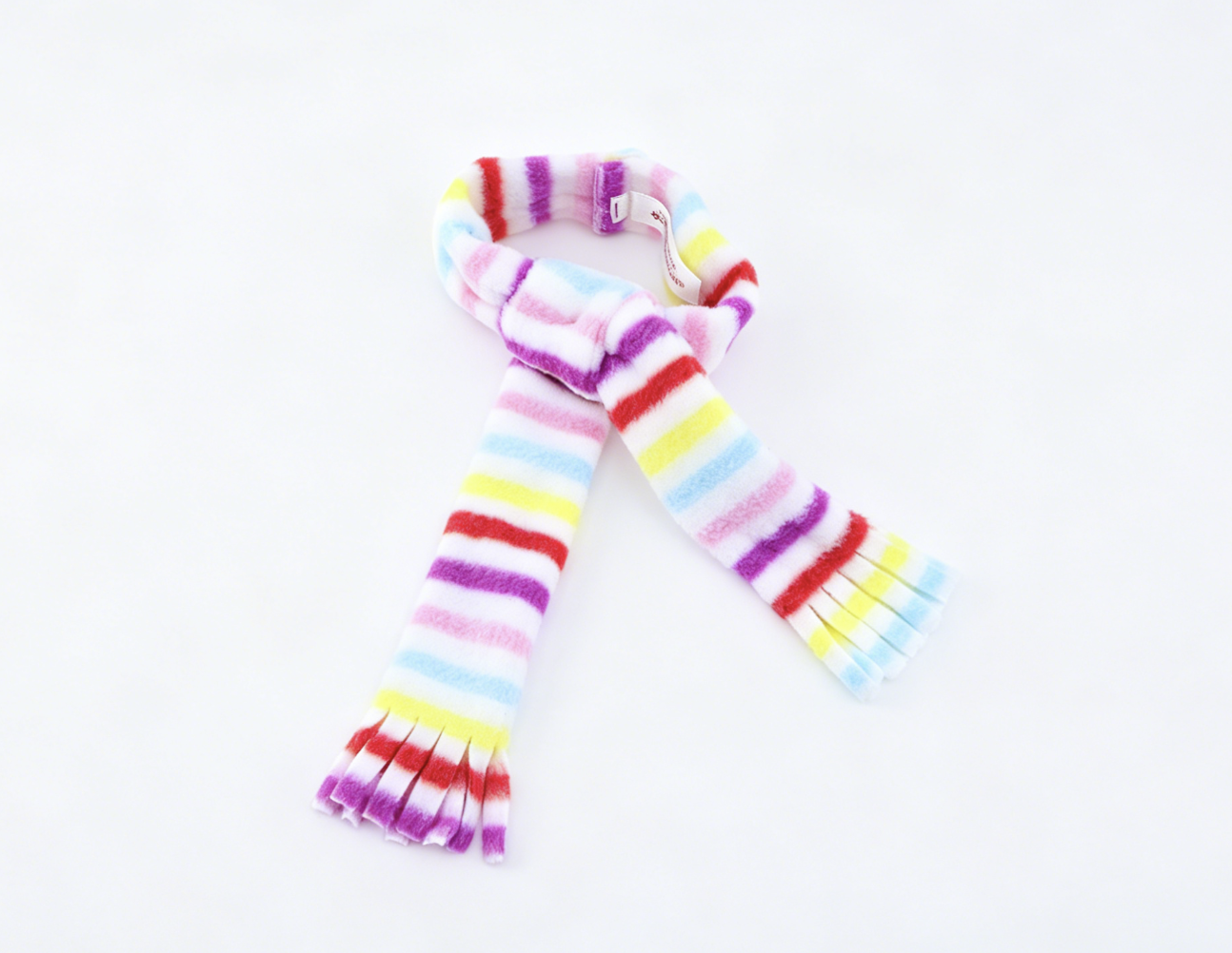 American Girl Rainbow Striped Fleece Scarf FOR 18'' DOLL Cold Weather Accessories