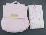 American Girl On-the-Go Diaper Bag & Changing Pad Set - Girls Kids Pretend Play Accessory