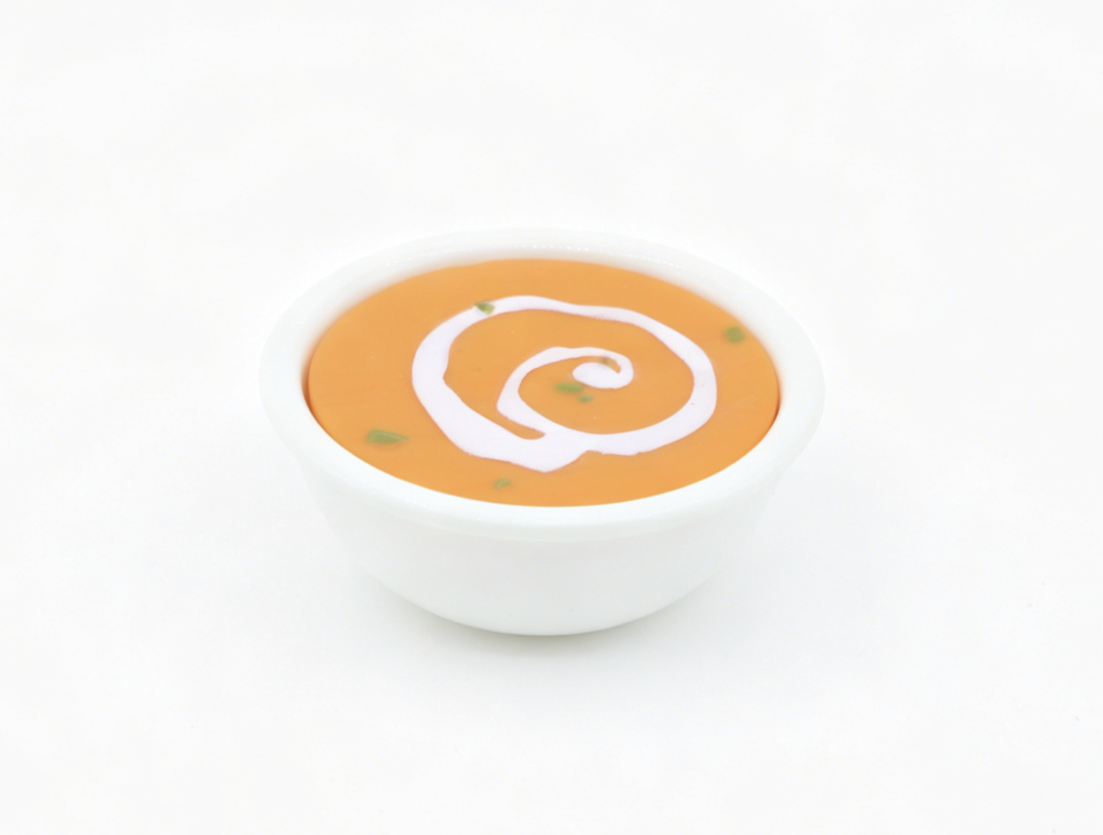 Authentic American Girl Pumpkin Soup Bowl Pretend Food Prop For 18'' Doll