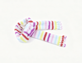Rainbow Striped Fleece Scarf Cold Weather Accessory for 18'' Doll Winter Warm Dress Up Play