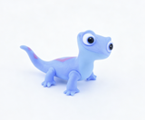 American Girl 18'' Doll pet Princess Elsa Frozen Blue Bruni Salamander Figurine Toys