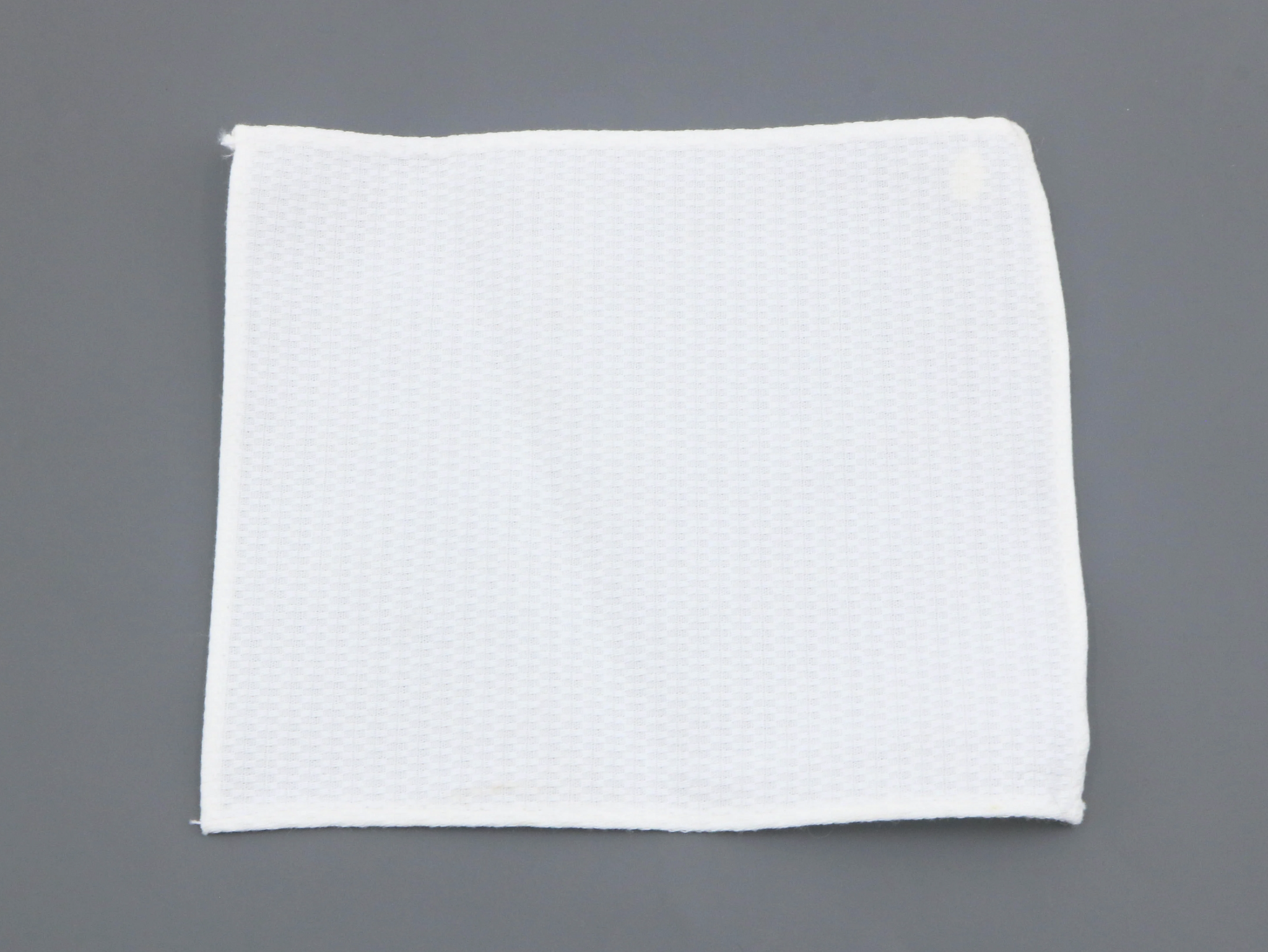 White Waffle Cloth Napkin Replacement Prop for 18'' doll