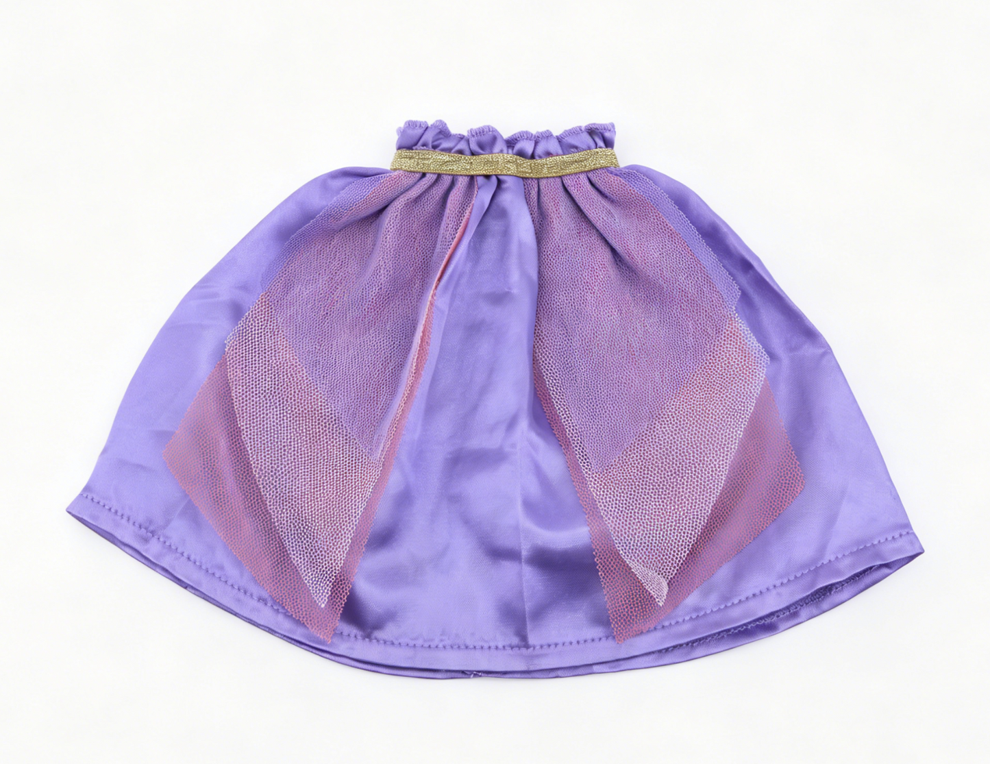 American Girl WellieWishers Purple Satin Tulle Skirt FOR 14.5'' DOLL