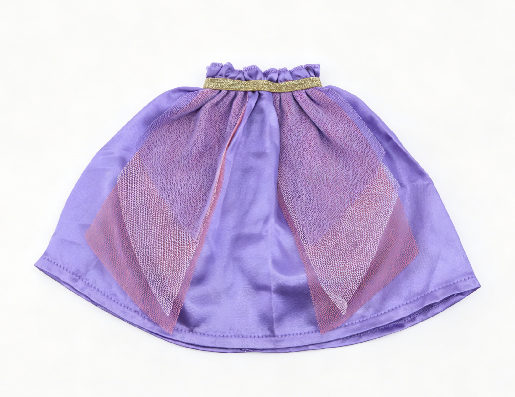 American Girl WellieWishers Purple Satin Tulle Skirt FOR 14.5'' DOLL