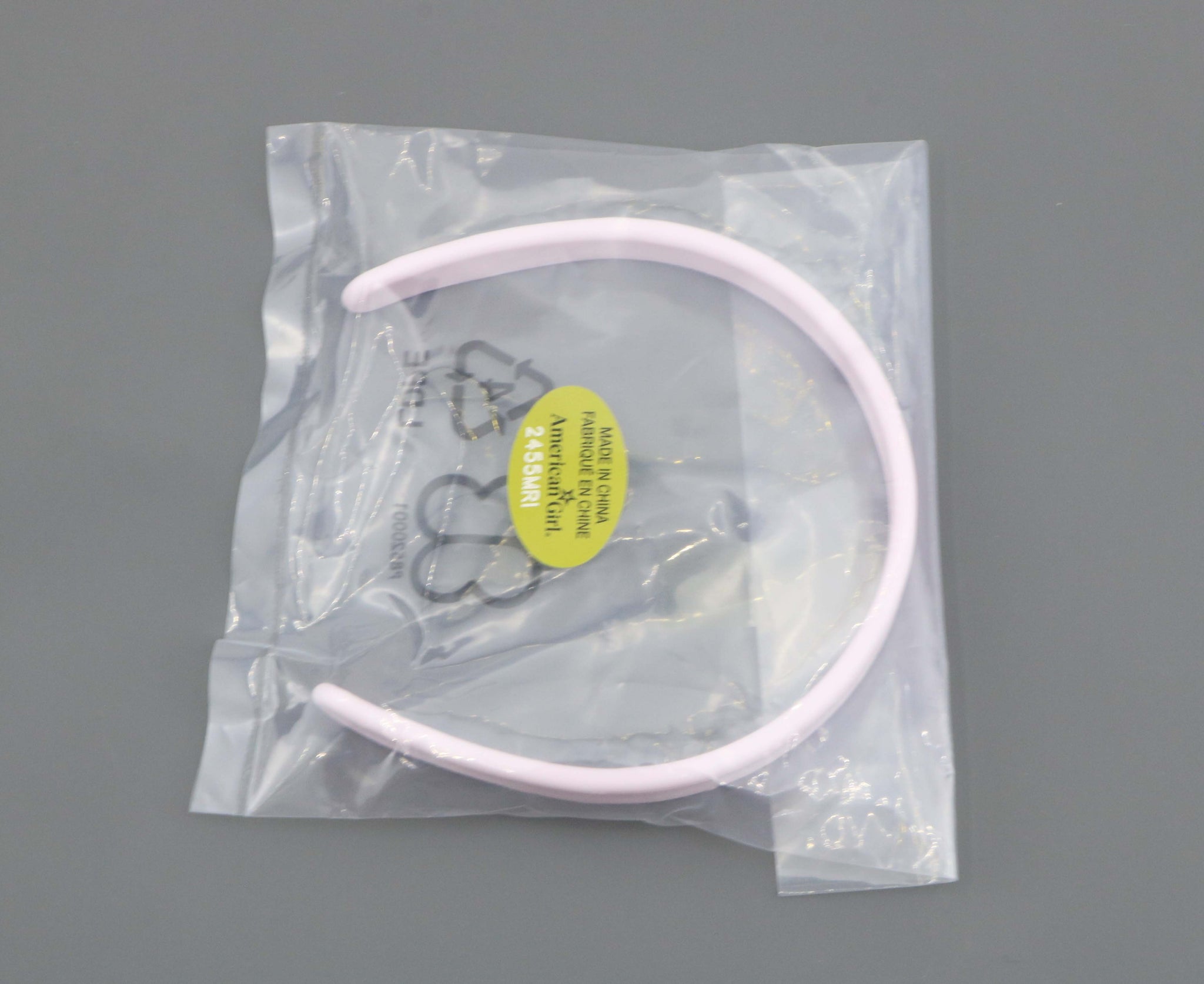 American Girl Light Pink Basic Headband - For 18" Dolls
