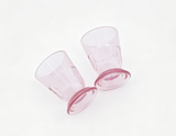 American Girl Pink Plastic Tumbler Cups Set of 2 - For 18" Dolls
