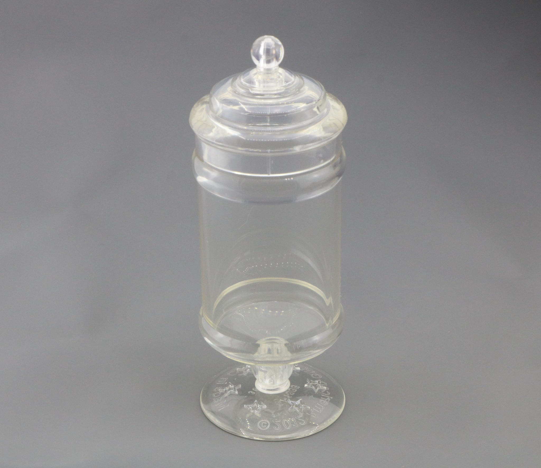 American Girl Clear Pedestal Glass Candy Jar For 18" Dolls
