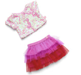 American girl sparkly light-pink sequined top & skirt for 18'' doll AG Star Stylist Closet