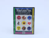 American Girl Mini Grin Pins Set for 18" Doll Vests & Outfits