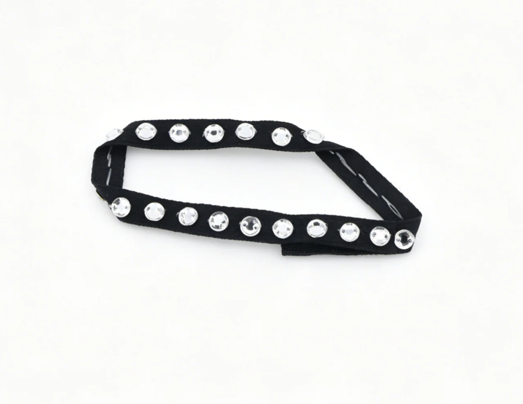 Black Rhinestone Choker Jewelry Accessory for 18'' doll pet