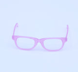 American Girl Matte Pink Rectangular Pet Dog Glasses Accessory For 18'' Doll Pet Puppy