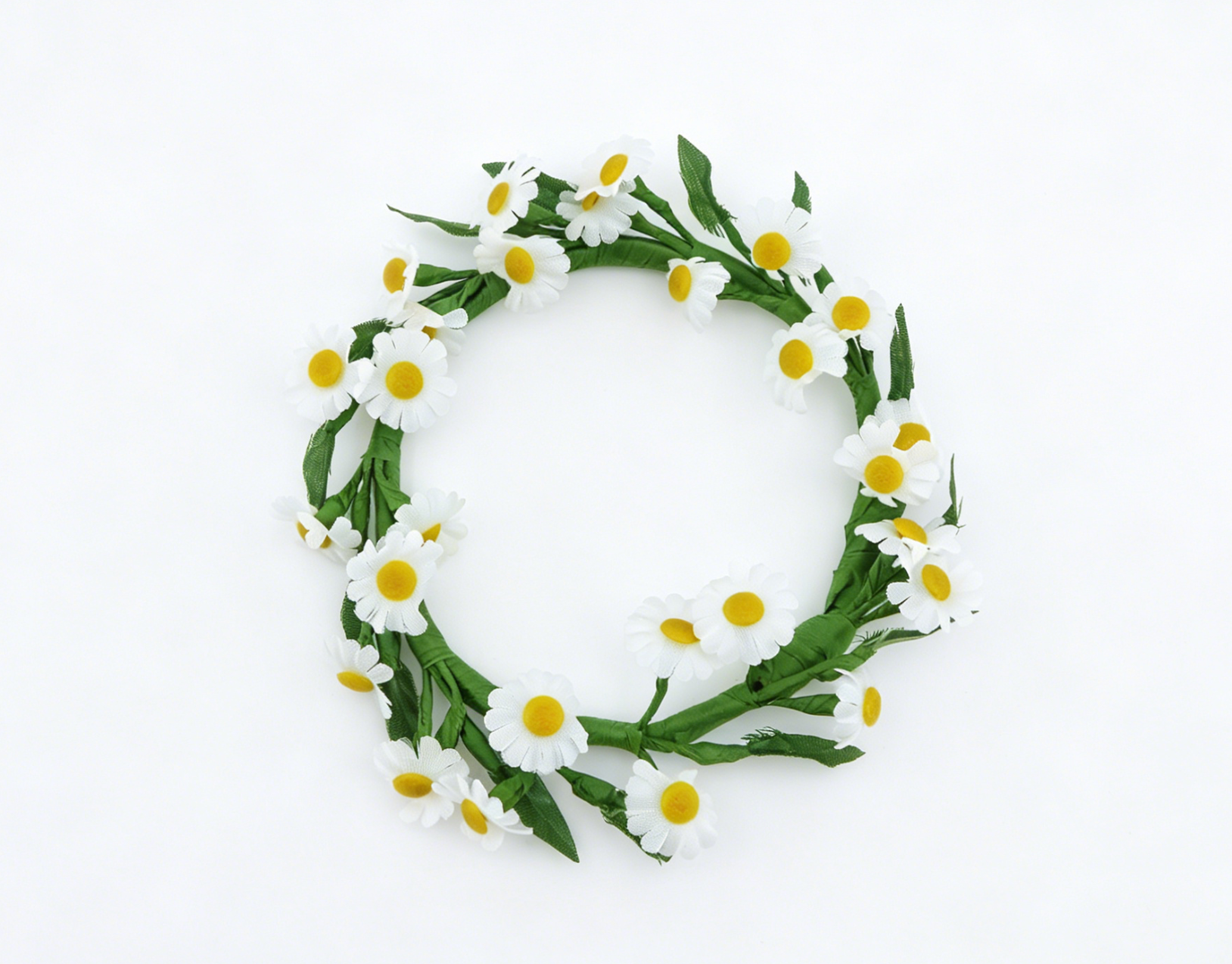 Daisy Flower Crown Headband for 18‘’ Fashion Girl Doll | Floral Doll Hair Accessory