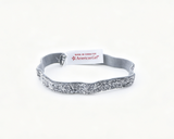 Authentic American Girl Silver Glitter Elastic Belt Accessory For 18'' Doll