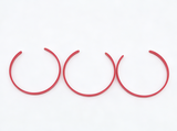 American Girl 3Pcs Red Plastic Headbands For 14.5'' Doll Hair Accessory