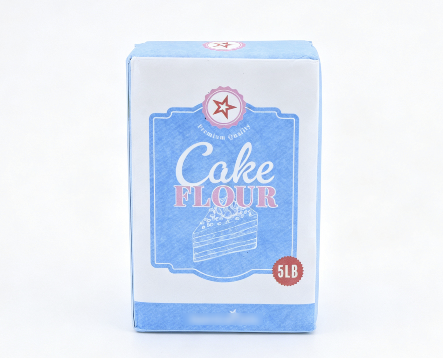 Mini 5LB Cake Flour Paper Box Baking Prop for 18'' Doll Kitchen Bakery Pretend Play