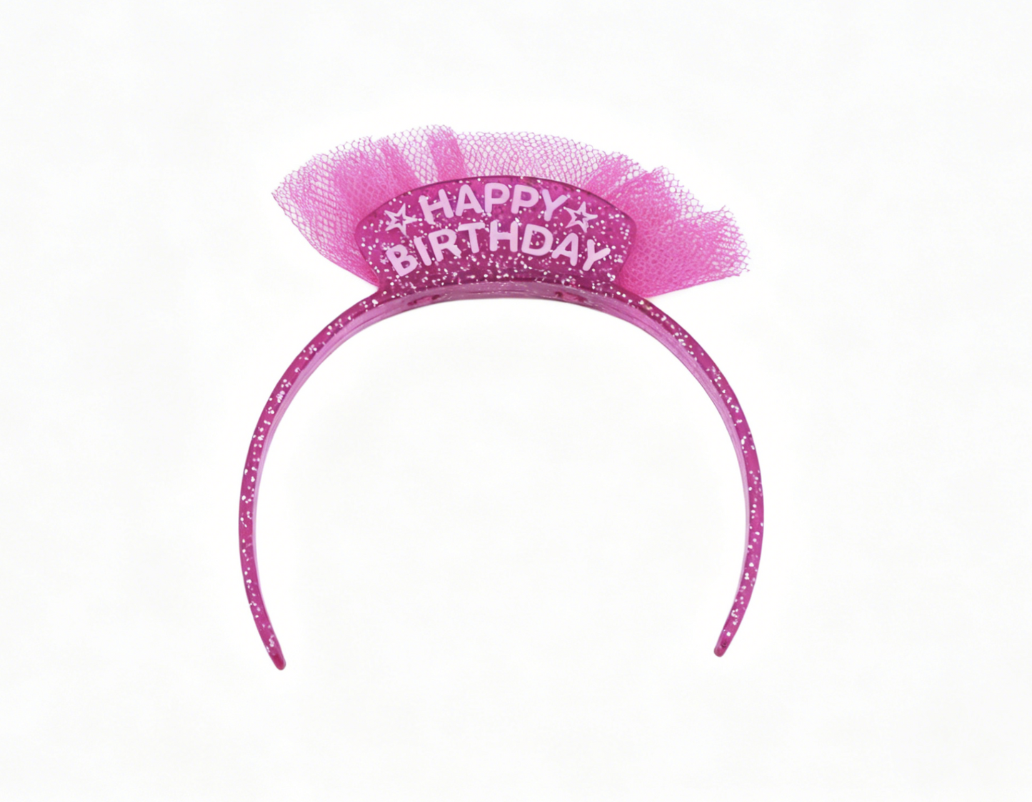 American Girl Happy Birthday Glitter Tulle Headband FOR 18'' DOLL