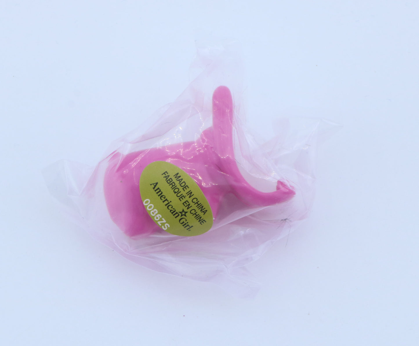American Girl Pink Hippo Toothbrush Holder - From Julie's Groovy Bathroom Set - For 18" Dolls