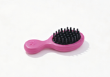 Mini Star Embossed Pink Hair Brush Salon Styling Accessory for 18'' Doll Makeup Pretend Play