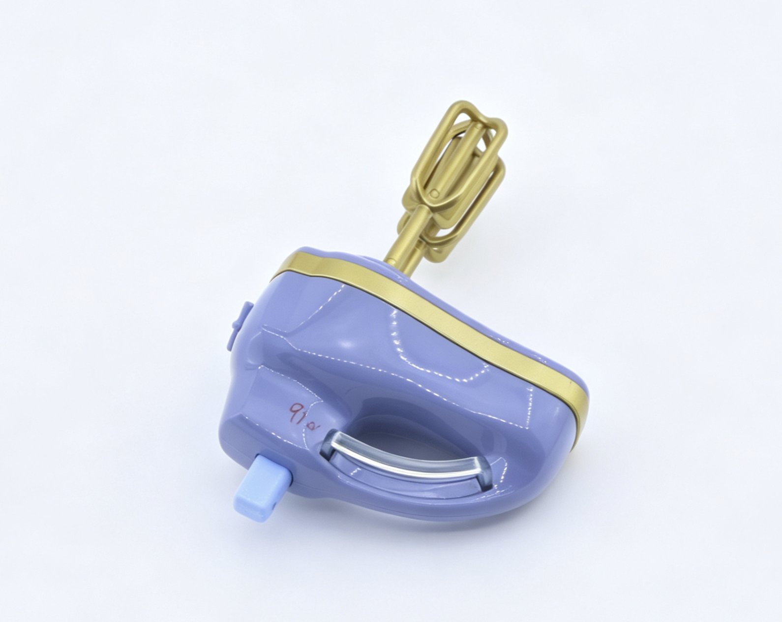 Lavender Gold Mini Hand Mixer Pretend Baking Kitchen Prop Accessory for 18'' doll