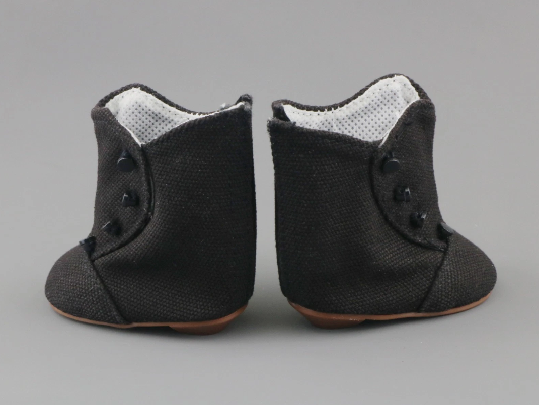 Addy Black Meet Boots for 18'' doll shoes outfit